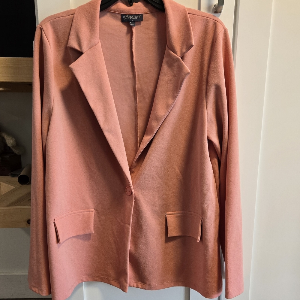 Blush Pink Blazer